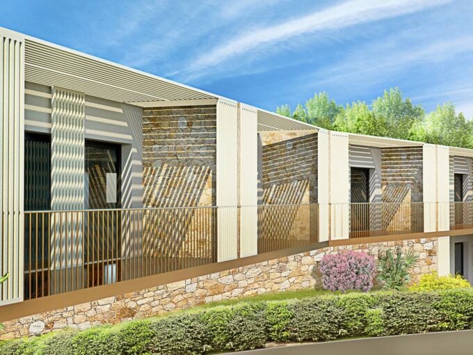 Appartements vue mer face à la plage de Lozari (200 mètres)